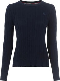 Produktbild von Cavallo Bobbi Damen Pullover mit Rundhalsausschnitt Blau Größe 38