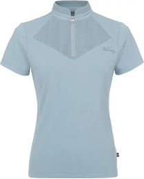 Produktbild von Cavallo Britny Reitshirt Damen Schwarz Blau Größe 38