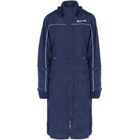 Produktbild von Cavallo Cavabruna Langer Regenmantel für Damen Blau mit Fleece und wasserabweisender Funktion