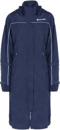 Produktbild von Cavallo Cavabruna Langer Regenmantel für Damen mit Fleece und wasserabweisender Funktion in Blau
