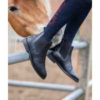 Produktbild von Cavallo CAVALCHELSEA Slim Stiefelette Reitstiefel aus Leder für Damen in Schwarz