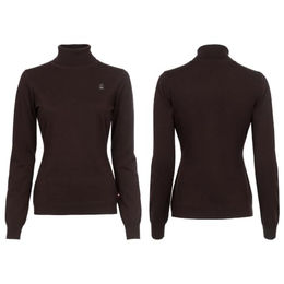 Cavallo CAVALDARIA Damen Rollkragenshirt gestrickt café noir Größe 40 – Bild 1 von 1