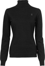 Cavallo Cavaldaria Gestricktes Rollkragenshirt Damen Schwarz Größe 32 – Bild 1 von 1