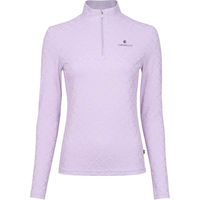 Produktbild von Cavallo CAVALDARSHA Reitshirt Damen mit Stehkragenshirt und Reißverschluss in Jaquard-Optik