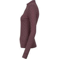 Produktbild von Cavallo CAVALDELMA Jaquard Stehkragenshirt Damen Lila Größe 40