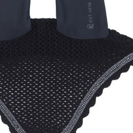 Cavallo CAVALJETTY Fliegenohren für Pferde Schwarz aus Baumwolle Größe Vollblut – Bild 1 von 4