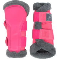 Produktbild von Cavallo Cavaljoca Geschlossene Gamaschen für Pferde aus Kunstleder Rosa Größe L