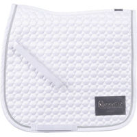Produktbild von Cavallo CAVALJOLLY Springschabracke für Warmblut in Weiß aus Polyester