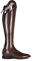 Produktbild von Cavallo Cavallinus Slim Lack Lederreitstiefel Braun