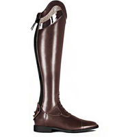 Produktbild von Cavallo Cavallinus Slim Lack Lederreitstiefel in Braun