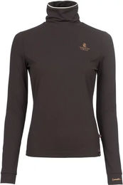Produktbild von Cavallo Cavallivy Rollkragenpullover Damen Braun Schwarz