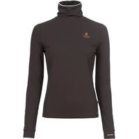Produktbild von Cavallo Cavallivy Rollkragenpullover Damen Braun Schwarz