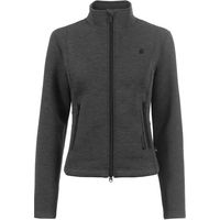 Produktbild von Cavallo Cavalrael Reitjacke Damen mit Vollreißverschluss aus Fleece in Schwarz oder Grau
