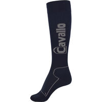 Produktbild von Cavallo CAVALSIMO Reitsocken Funktionsstrumpf Unisex aus Baumwolle Blau Größe 38-39