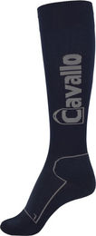 Produktbild von Cavallo CAVALSIMO Reitsocken Funktionsstrumpf Unisex Blau Baumwolle Größe 36/37