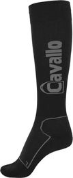 Cavallo Cavalsimo Reitsocken Unisex Schwarz Baumwolle Größe 38-39 – Bild 1 von 2