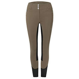 Cavallo Celine X Grip Reithose Damen Vollgrip Polyamid Größe 40 Beige Grau – Bild 1 von 4