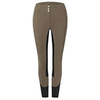 Produktbild von Cavallo Celine X Grip Reithose Damen Vollgrip Polyamid Größe 40 Beige Grau