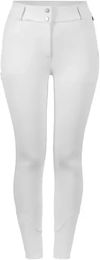 Produktbild von Cavallo Charlet C Turnierhose Damen Weiß mit Silikon Grip Größe 44