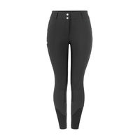 Produktbild von Cavallo Charlet Reithose Damen Schwarz mit Kunstleder Größe 44