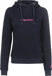 Cavallo Damen Hoodie aus Baumwolle für Herbst in Blau oder Schwarz Größe M – Bild 1 von 2