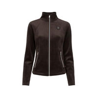 Produktbild von Cavallo Damen Kunstwildleder Jacke CAVALDETTA Café Noir
