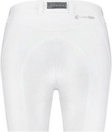 Produktbild von Cavallo Damen Reithose Caja Grip C Vollbesatz Weiß Größe 42