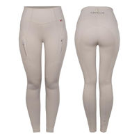 Produktbild von Cavallo Damen Reitleggings CAVALLILO mit Full-Grip Latte