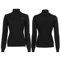 Produktbild von Cavallo Damen Rollkragenshirt CAVALDARIA Schwarz Größe 38