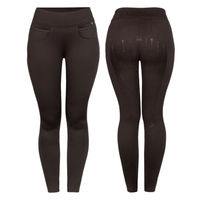 Produktbild von Cavallo Damen Winter Reitleggings CAVALLIZ Grip RL HW 2026 café noir Größe 38
