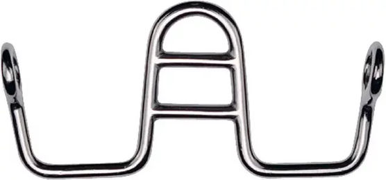 Cavallo Feeling 600364 Zungenlöffel Tongue Clip Gebiss aus Edelstahl mehrfarbig 125 mm für Pferde – Bild 1 von 2
