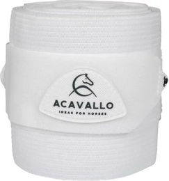 Cavallo Gamaschen aus Fleece in Weiß 2er Set – Bild 1 von 2