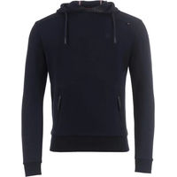 Produktbild von Cavallo Herren Hoodie Pullover aus Baumwolle Schwarz Blau Größe S