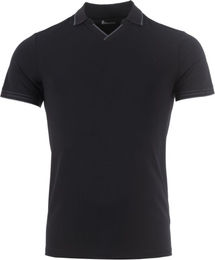 Cavallo Herren Reitshirt Poloshirt aus Baumwolle Schwarz XL – Bild 1 von 2