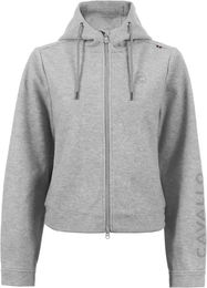 Produktbild von Cavallo Hoodie Damen Grau aus Wolle Größe 38