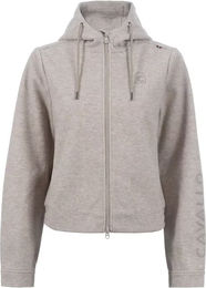 Produktbild von Cavallo Hoodie Damen Rabi Jacke aus Wolle in Braun oder Grau Größe 40