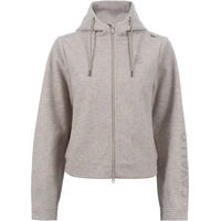 Produktbild von Cavallo Hoodie Damen Rabi Jacke aus Wolle in Braun oder Grau Größe 40