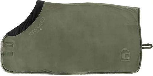 Produktbild von Cavallo Joselle Fleece-Pferdedecke in Grün Größe S