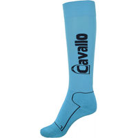 Produktbild von Cavallo Kniestrumpf Unisex Darkblue/Türkis Größe 38/39