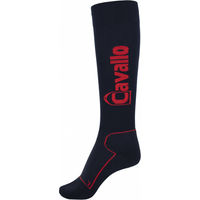 Produktbild von Cavallo Kniestrumpf Unisex Simo Candy Darkblue Blau Größe 38/39