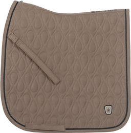 Cavallo Mocha Latte DR Dressurschabracke Sattelunterlage für Pferde in Braun und Beige – Bild 1 von 2