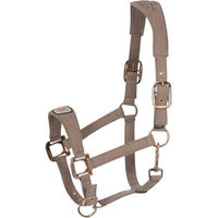 Produktbild von Cavallo Nylonhalfter FS 2026 für Warmblut in Mocha Latte/Beige/Braun aus Polypropylen