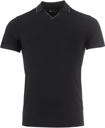 Cavallo Reit-Poloshirt für Herren aus Baumwolle Schwarz Größe L – Bild 1 von 2