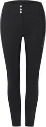 Cavallo Reithose Cavaceline X Full Grip Damen Schwarz Größe 38 – Bild 1 von 1