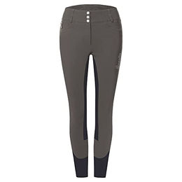 Cavallo Reithose Damen Celine X Grip aus Kunstleder in Grau oder Beige Größe 34 – Bild 1 von 3