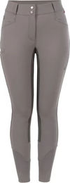 Produktbild von Cavallo Reithose Damen Charlet mit Kunstleder in Schwarz und Grau Größe 42
