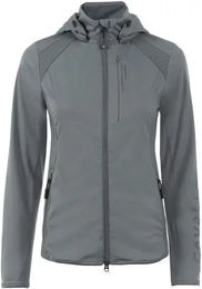 Produktbild von Cavallo Reitjacke Cavalniara mit Kapuze für Damen in Grün oder Grau