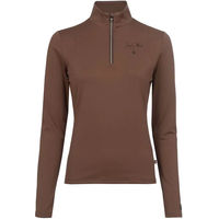 Produktbild von Cavallo Reitpolo Kim Damen Reitshirt Grau Braun