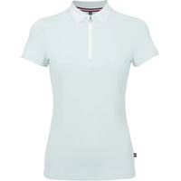 Produktbild von Cavallo Reitshirt Byla Damen Weiß Blau Größe 40