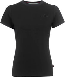 Cavallo Reitshirt Damen Bianca Weiß Schwarz aus Polyester Größe 34 – Bild 1 von 5